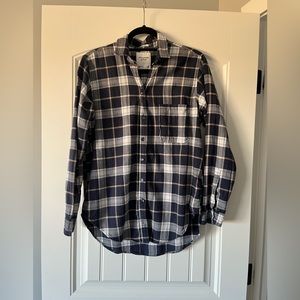 Abercrombie Boyfriend Flannel Button Down